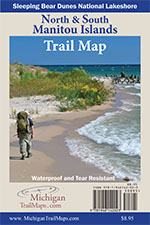 North & South Manitou Islands Trail Map